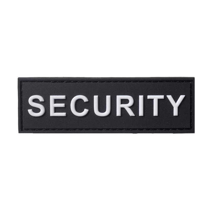 Σήμα Security με velcro 3D Μαύρο - Glue