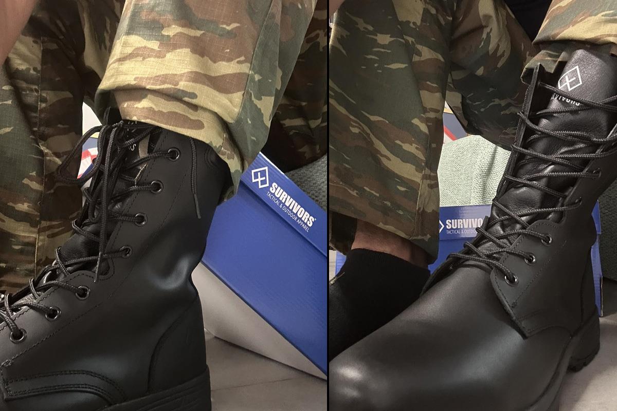 Άρβυλο Ε.Σ. Performer All Leather Survivors