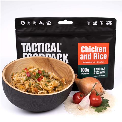 Chicken and Rice 100g (Κοτόπουλο με ρύζι)