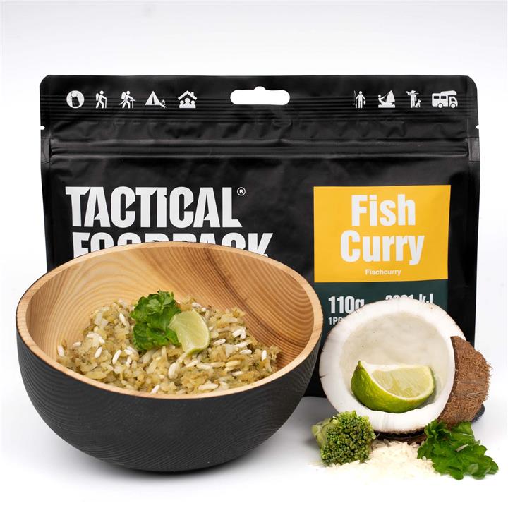 Fish Curry and Rice 110g (Ψάρι με κάρυ και ρύζι)