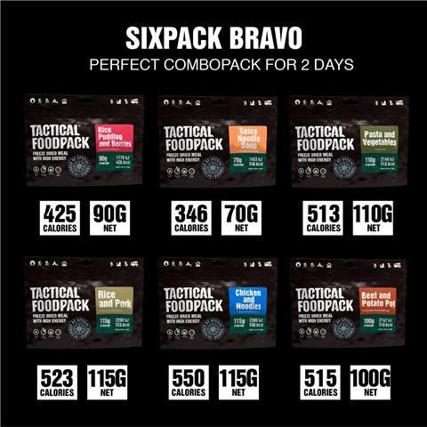 Tactical Sixpack Bravo 600g