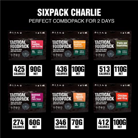 Tactical Sixpack Charlie 530g