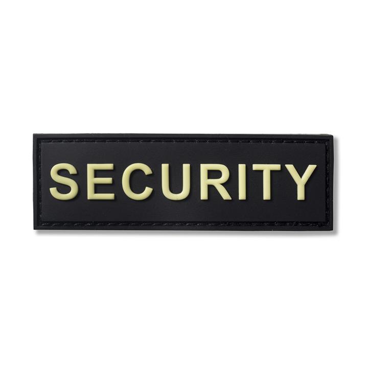 Σήμα Security με velcro 3D Μαύρο - Glue