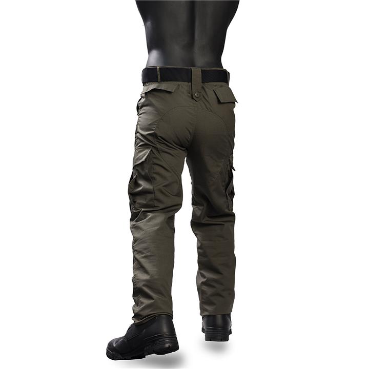 Παντελόνι επιχειρησιακό ριπ-στοπ λαδί