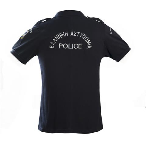 Μπλουζάκι Πολο με κέντημα Αστυνομίας