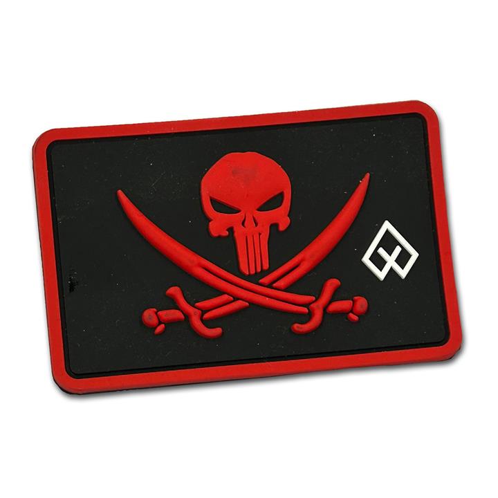 Skull with blades (Μαύρο - Κόκκινο)