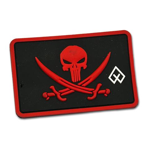 Skull with blades (Μαύρο - Κόκκινο)