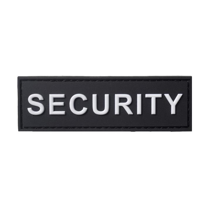 Σήμα Security με velcro 3D (μαύρο-άσπρο)