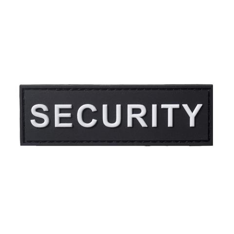Σήμα Security με velcro 3D (μαύρο-άσπρο)