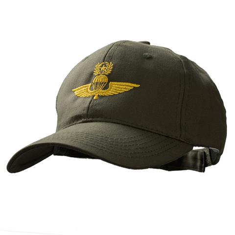 Καπέλο (Τζόκεϊ) Λαδί με κέντημα ΜΟΙΡΑ ΑΛΕΞΙΠΤΩΤΙΣΤΩΝ