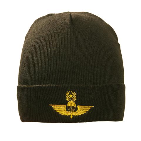 Σκούφος λαδί με κέντημα ΜΟΙΡΑ ΑΛΕΞΙΠΤΩΤΙΣΤΩΝ