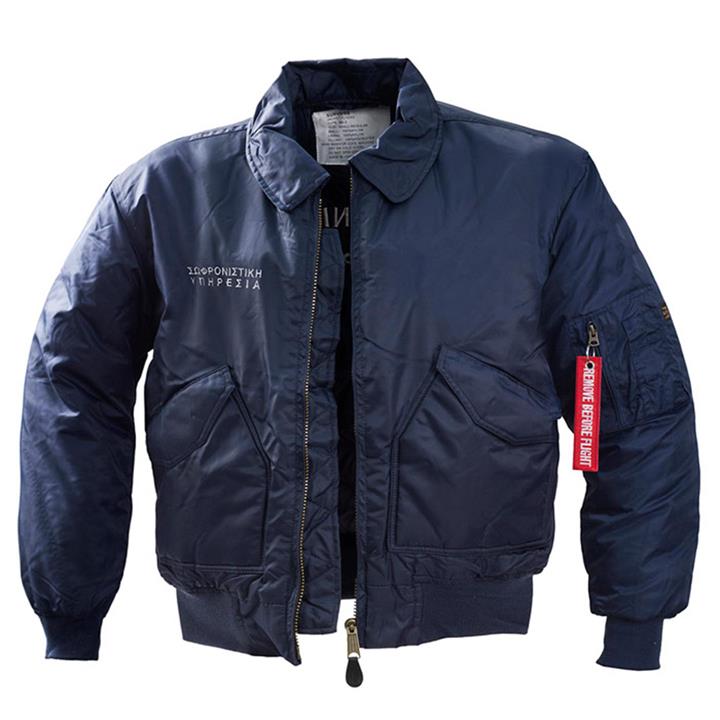 Φλαι τζάκετ με κέντημα Σωφρονιστική Υπηρεσία (Μπλε)