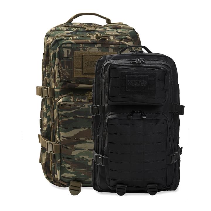 Σακιδιο πλατης Laser - Cut  45/55 lt Survivors Μαύρο