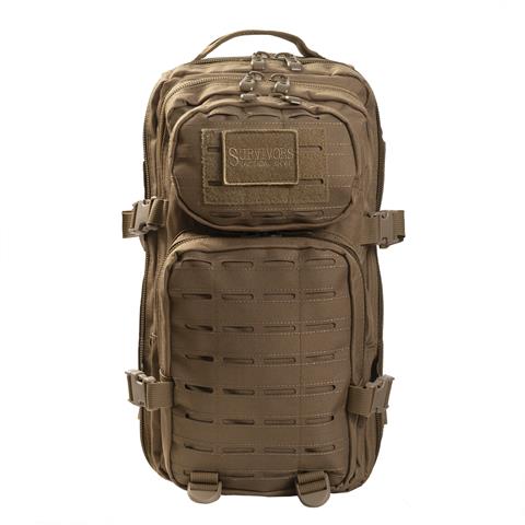 Σακίδιο πλάτης laser-cut  30/40 lt Survivors Μπεζ (coyote)