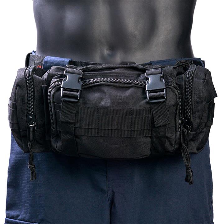 Τσαντάκι Survivors επιχειρησιακό universal Μαύρο