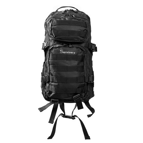 Σακίδιο πλάτης μεσαιο 30/40 lt Survivors Μαύρο