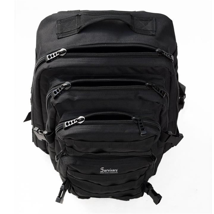 Σακίδιο πλάτης μεσαιο 30/40 lt Survivors Μαύρο