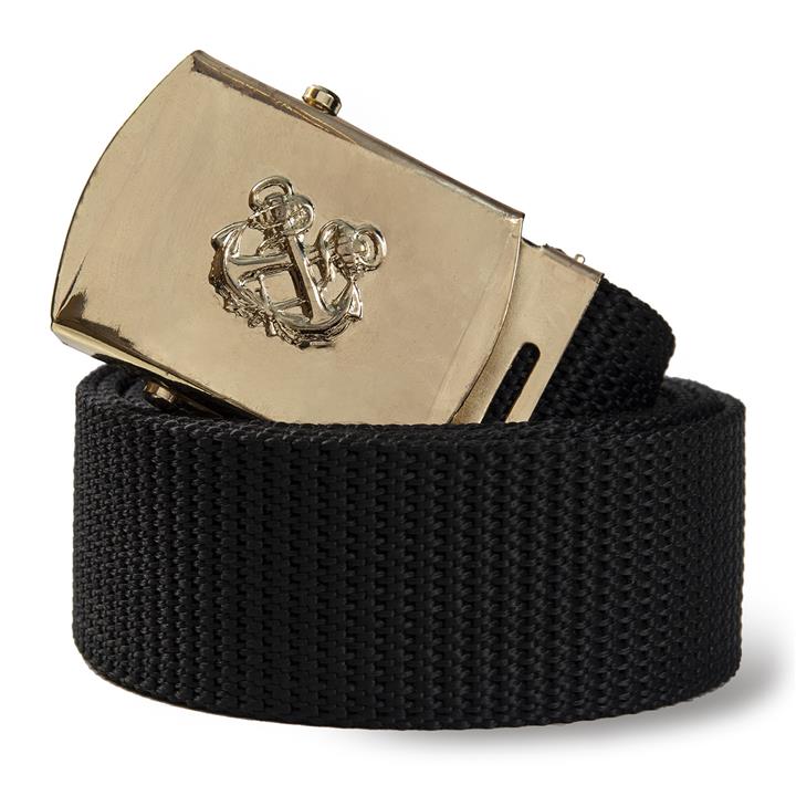 Ζώνη 40αρα με Σήμα Λιμενικού (Μαύρη)