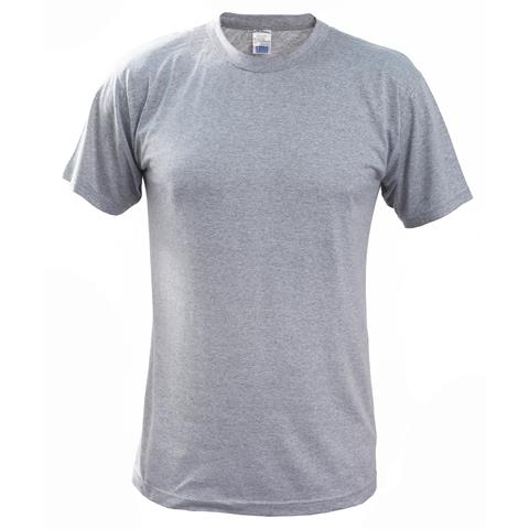 Μπλουζάκι μονόχρωμο κοντομάνικο επιχειρησιακό 3XL - 4XL (Αεροπορίας / Ναυτικού) Γκρι