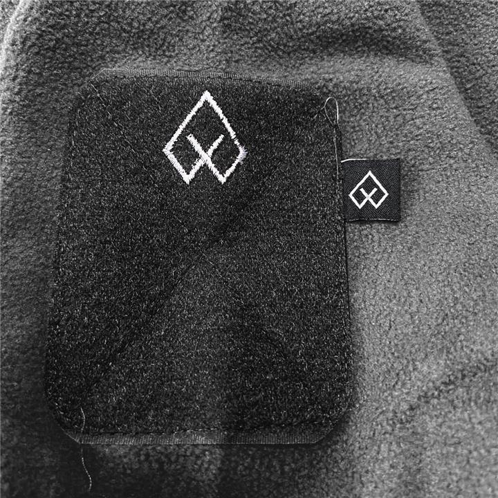 Ζακέτα Survivors Essential Fleece 3XL - 4XL Μαύρο