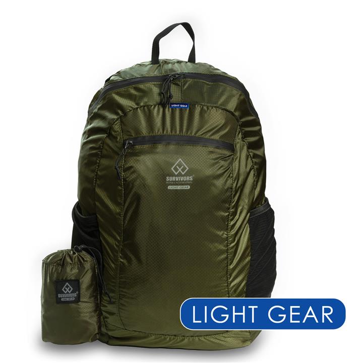Σακίδιο πλάτης 25lt Light Gear Bag (Πράσινο) - LIGHTGEAR