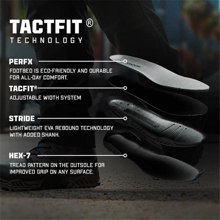 Brigade 8 Side Zip Condor (Μαύρο)