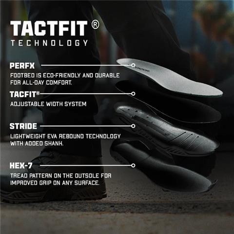 Brigade 8 Side Zip Condor (Μαύρο)