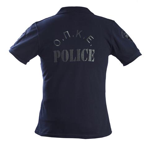 Μπλουζάκι Πόλο κοντομάνικο (Ο.Π.Κ.Ε. Ε.Κ.Α.Μ.) μπλε