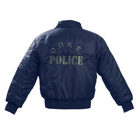 Φλαι τζάκετ με κέντημα Σωμ. Ασφαλείας (Ο.Π.Κ.Ε., Ε.Κ.Α.Μ.)