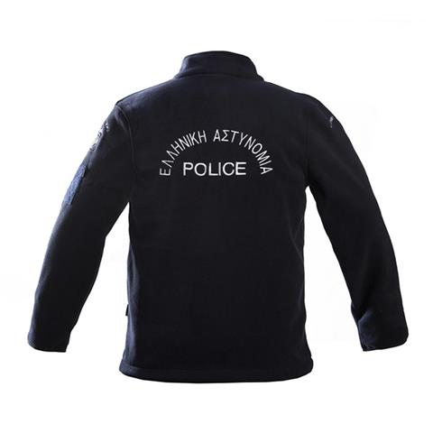 Ζακετα fleece Survivors με κέντημα Αστυνομίας
