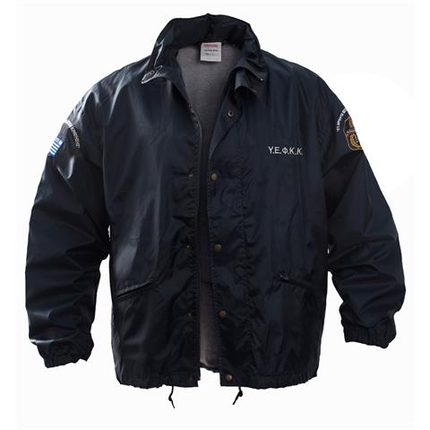 Αντιανεμικό με κέντημα ΥΕΦΚΚ (Μπλε)